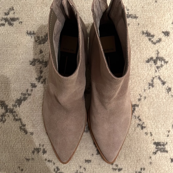 NEW Dolce Vita 9.5 Suede Ankle Boot - Picture 7 of 10